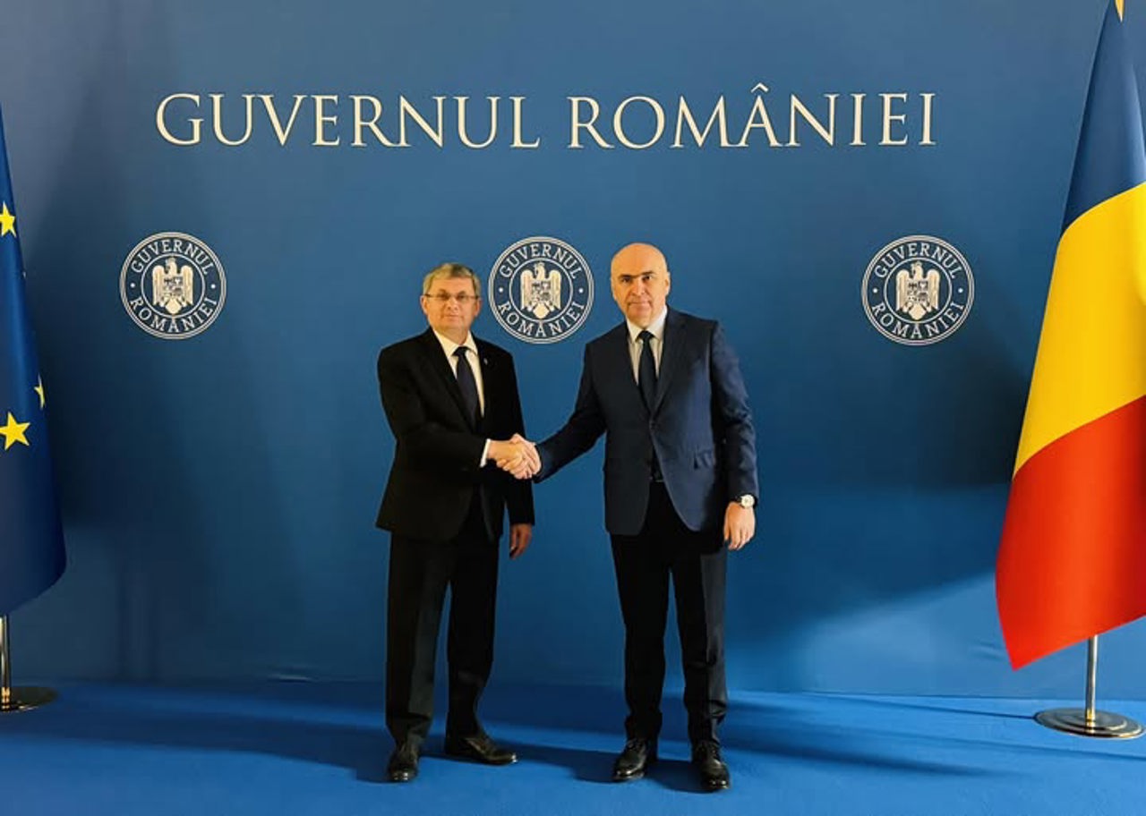 Igor Grosu met in Bucharest with Romanian Prime Minister Ilie Bolojan