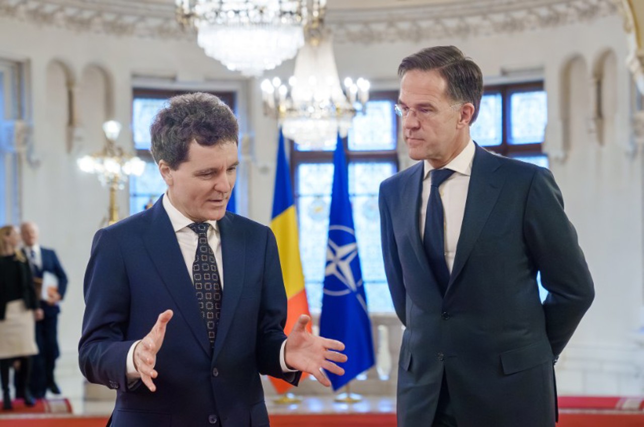 Mark Rutte thanks Romania for supporting Moldova in countering Russia’s hybrid attacks