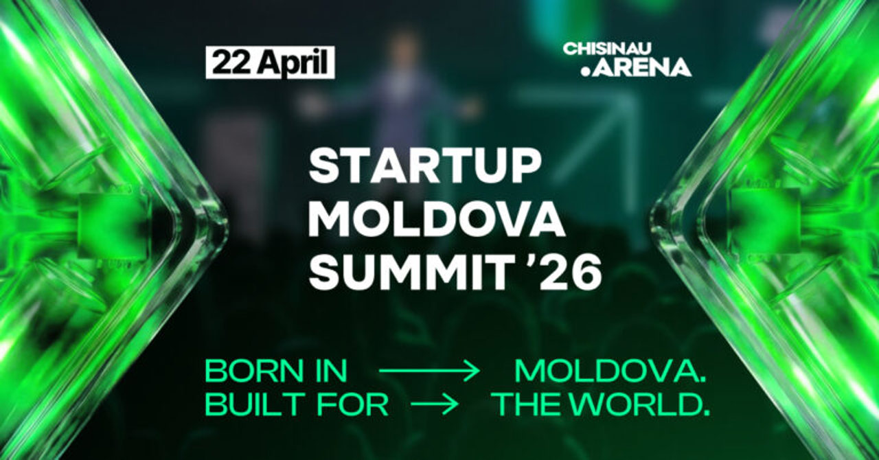 Record de participare la Startup Moldova Summit: Peste 2.000 de oameni la Arena Chișinău
