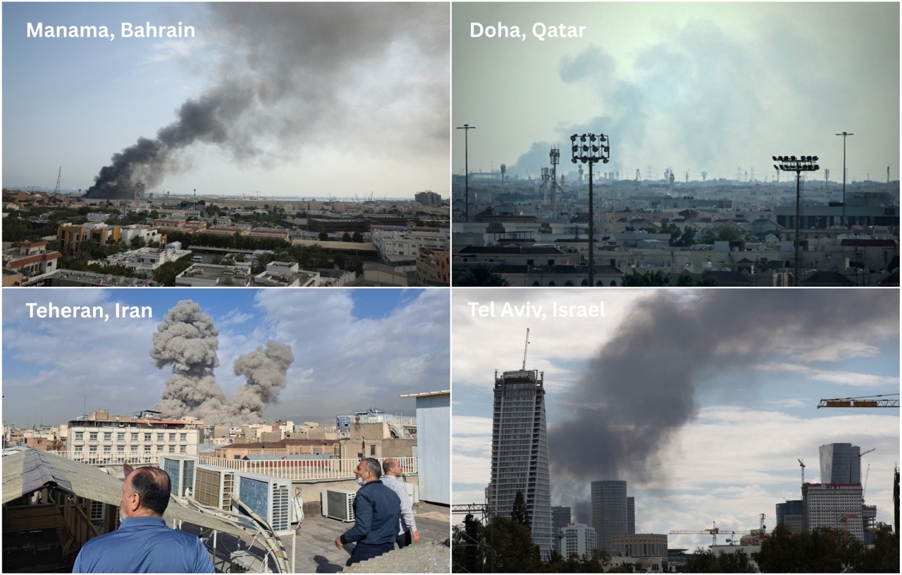 Explozii la Dubai, Doha și Manama a două zi după începutul atacurilor Iranului în Golf: Proteste la Teheran