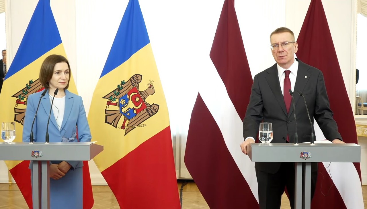 Maia Sandu, la Riga: „Europa va fi mai sigură cu Republica Moldova parte a blocului comunitar”
