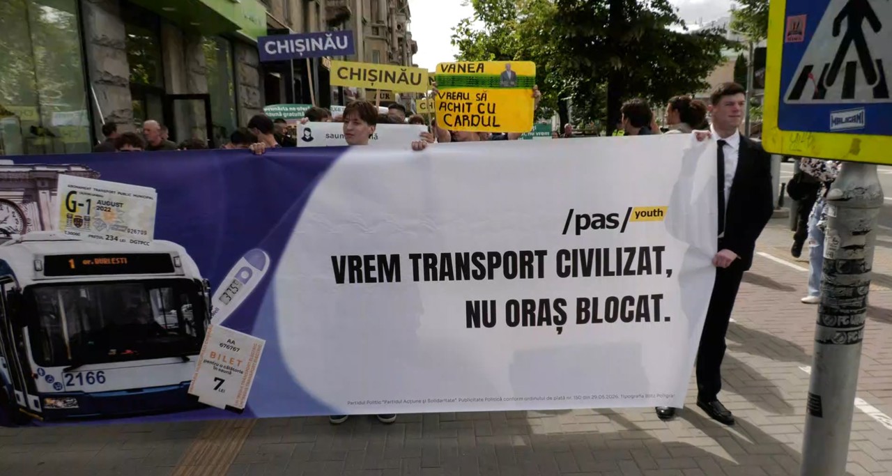 De la transport nocturn la taxare electronică: Revendicările PAS la Marșul pentru Transport Public Modern. Reacția Primăriei