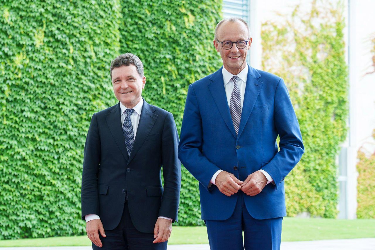 Cancelarul german, la discuția cu președintele român: „Ne implicăm pentru ca R. Moldova să nu fie destabilizată de Rusia”