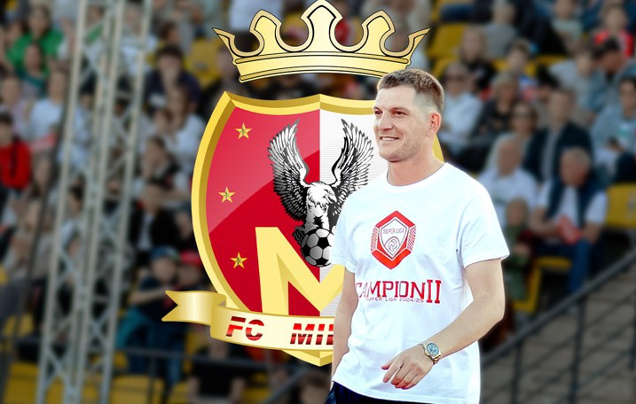 Igor Picușciac, antrenorul campioanei naționale de fotbal Milsami Orhei, rămâne la echipă