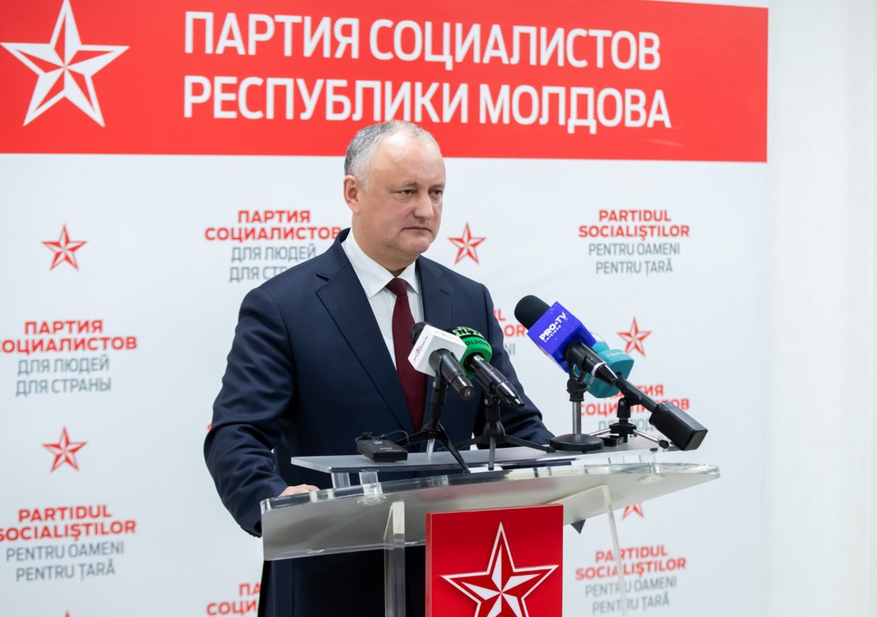 Igor Dodon ar putea reveni la cârma PSRM anul viitor