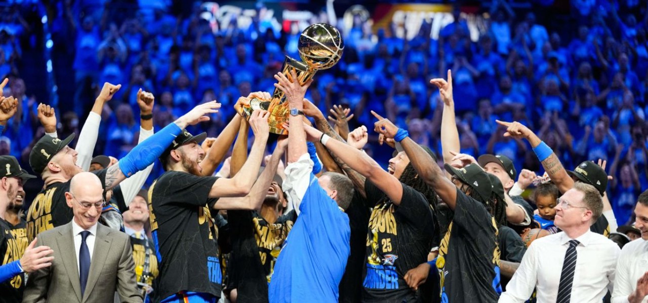 Oklahoma City Thunder este noua campioană a Ligii Nord-Americane de baschet masculin 