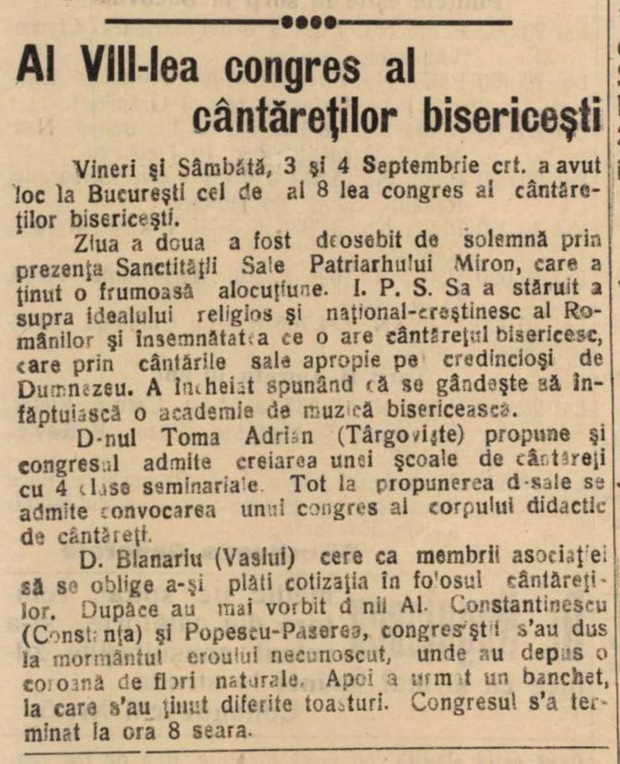 Revista presei interbelice: Pan Halippa, „candidatul Basarabiei” la alegerile parlamentare parțiale din București și Ilfov din 1926 