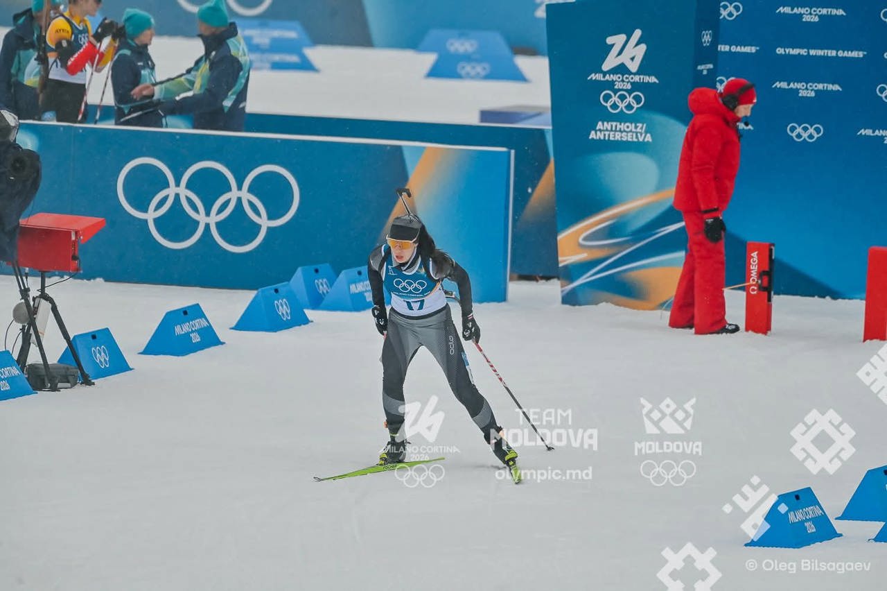 Republica Moldova a rămas fără reprezentanți la Jocurile Olimpice de iarnă din Italia. Alina Stremous a avut o evoluție modestă în cursa de sprint 