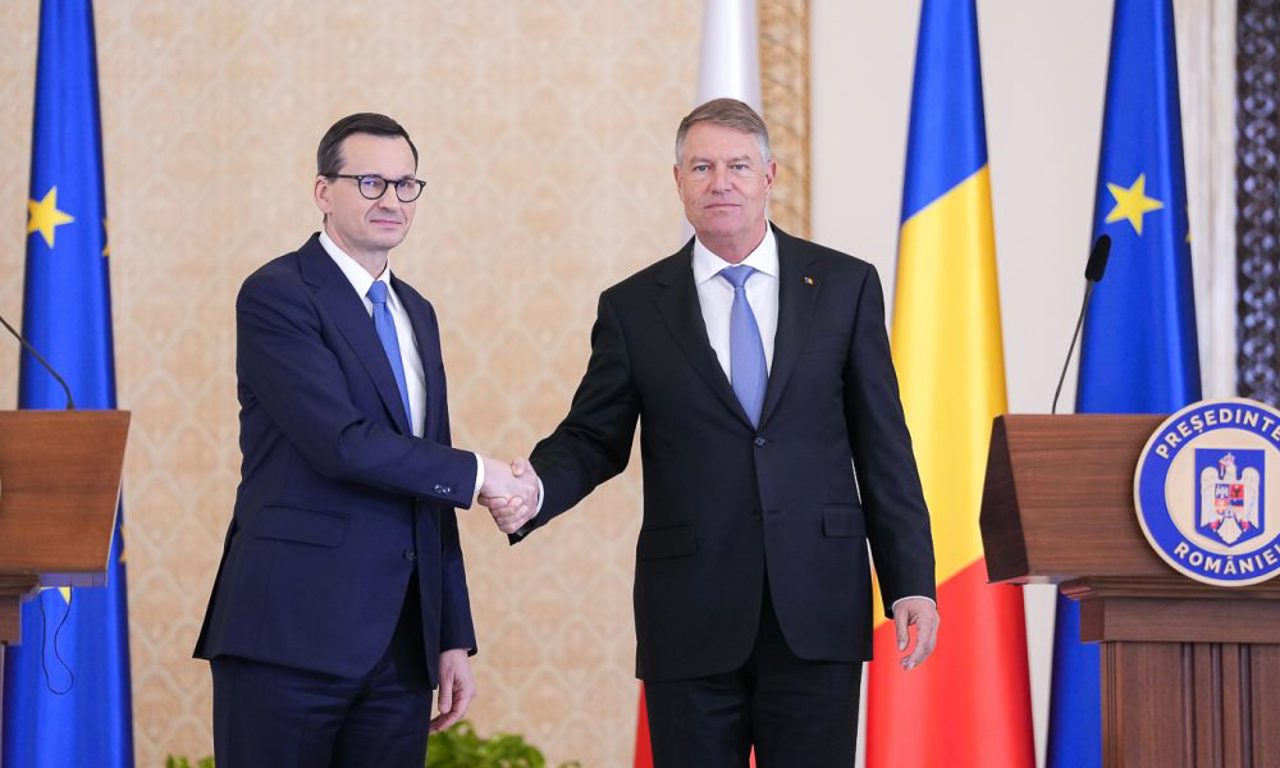 Klaus Iohannis and Mateusz Morawiecki reaffirm Romania and Poland's full support for Ukraine and the Republic of Moldova