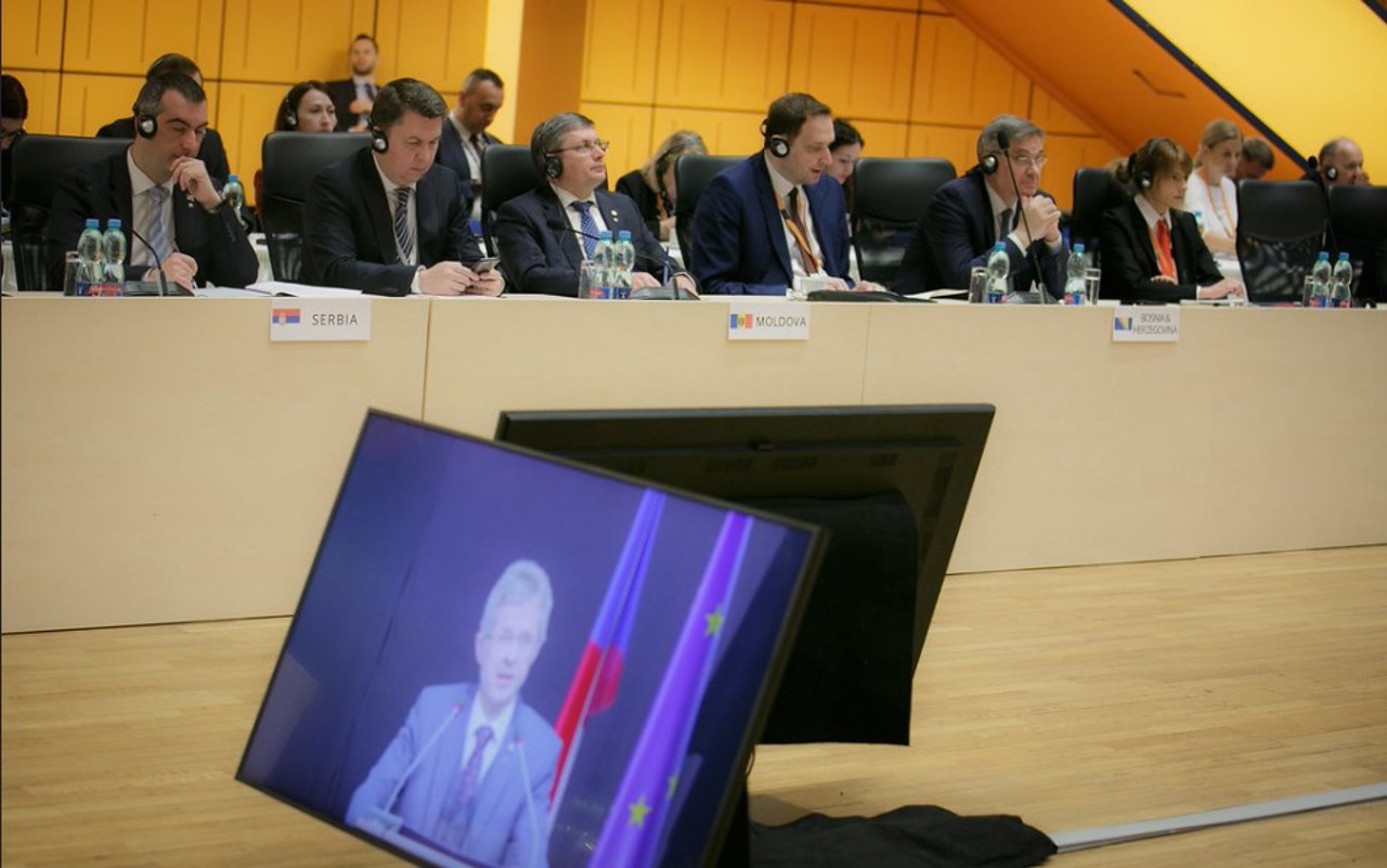 Совместное заявление, принятое на Конференции председателей парламентов Европейского союза: ЕС должен продолжать активно поддерживать процесс вступления Республики Молдова