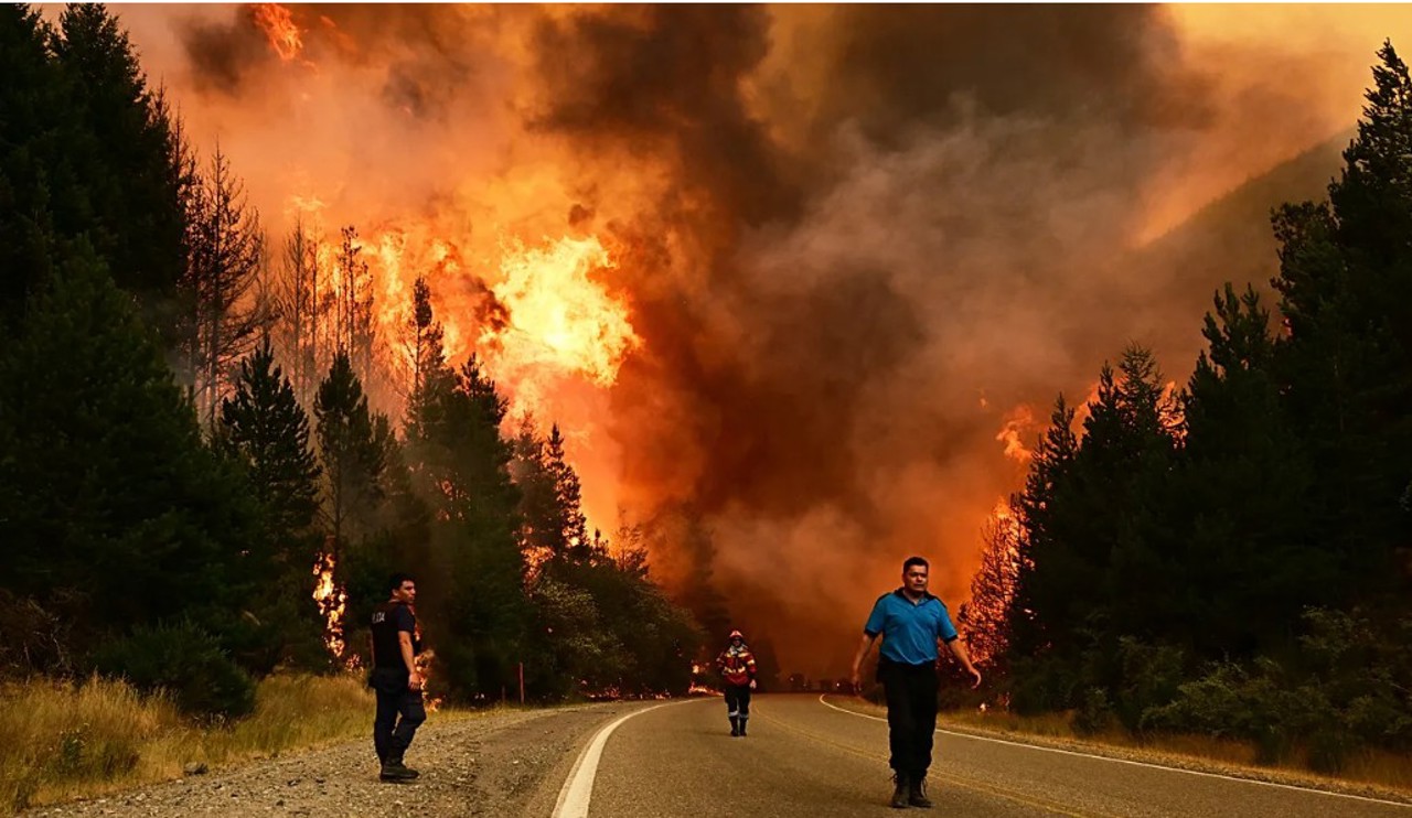 Пожары на севере Аргентины уничтожили десятки тысяч гектаров леса в парке ЮНЕСКО