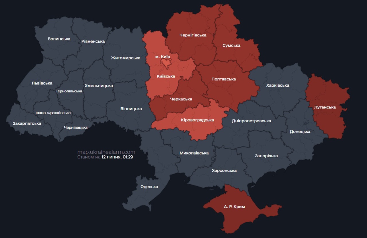 Kievul, vizat de un nou atac cu drone rusești