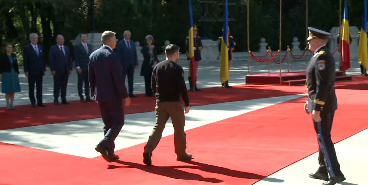 LIVE Presidents Zelenski and Iohannis, press statements in Cotroceni