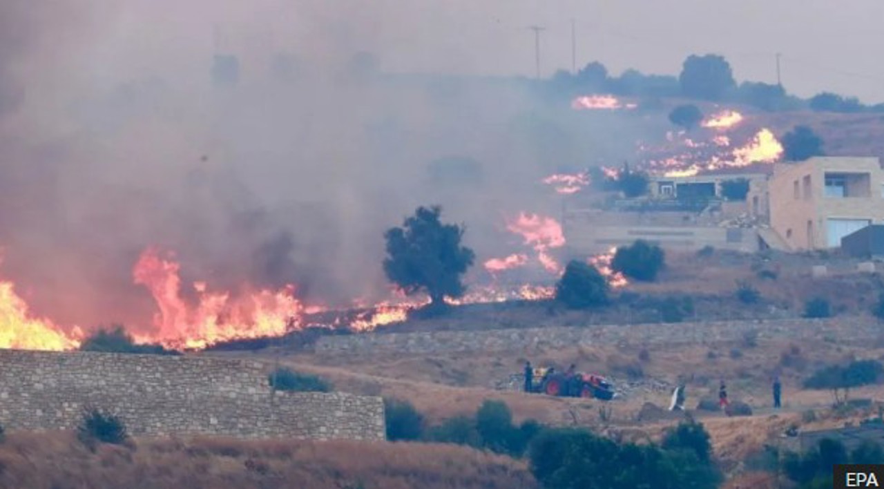 Cetățenii R. Moldova, avertizați să evite zonele din Grecia afectate de incendii