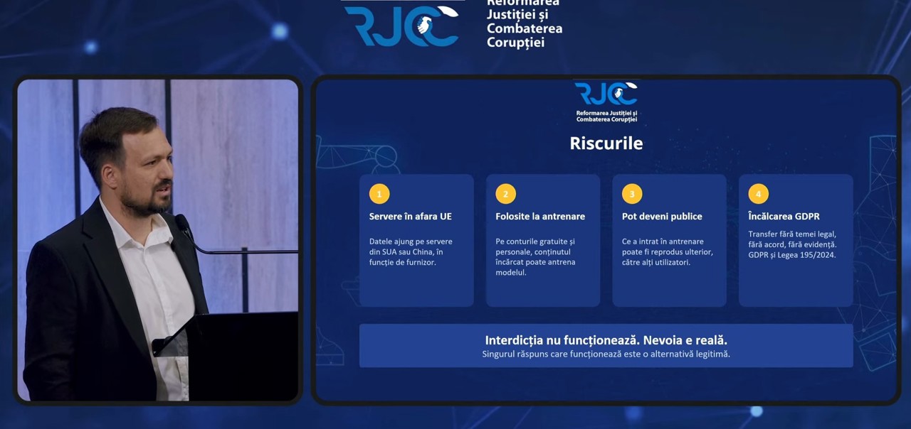 Utilizarea AI de către un avocat sau procuror poate reprezenta un risc de divulgare a informațiilor secrete, avertizează experții