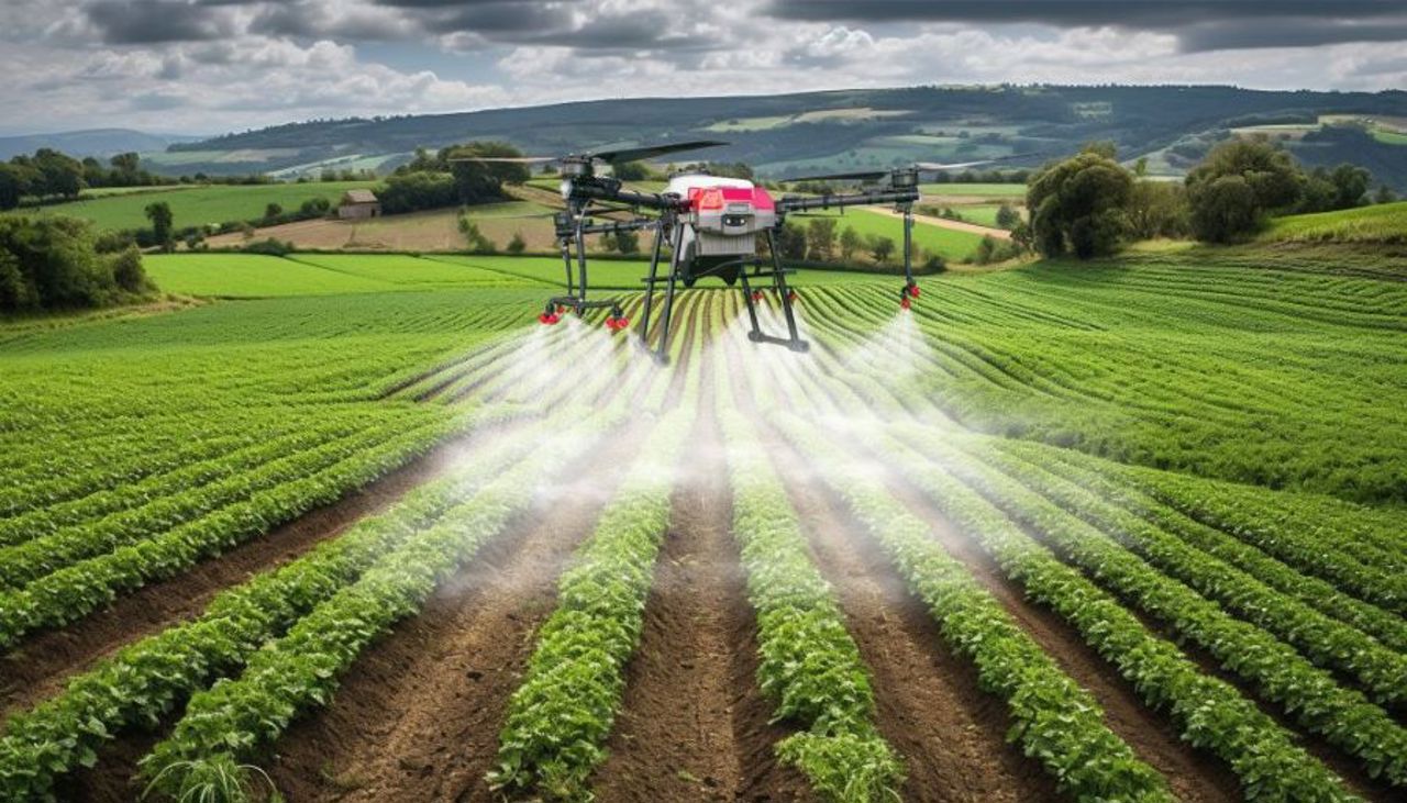 Modern agriculture increasingly relies on drones
