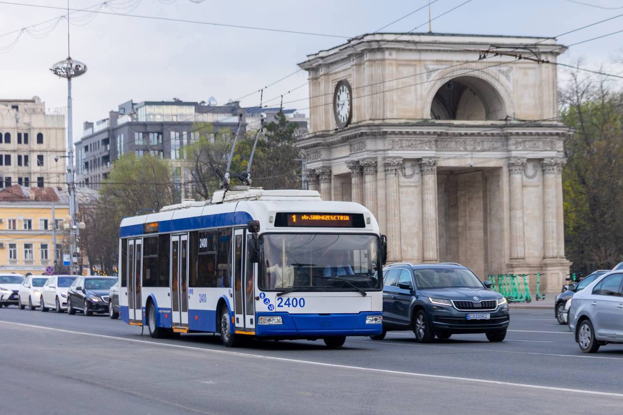 В Кишиневе в связи с проведением Фестиваля этносов на нескольких улицах ограничат движение транспорта 