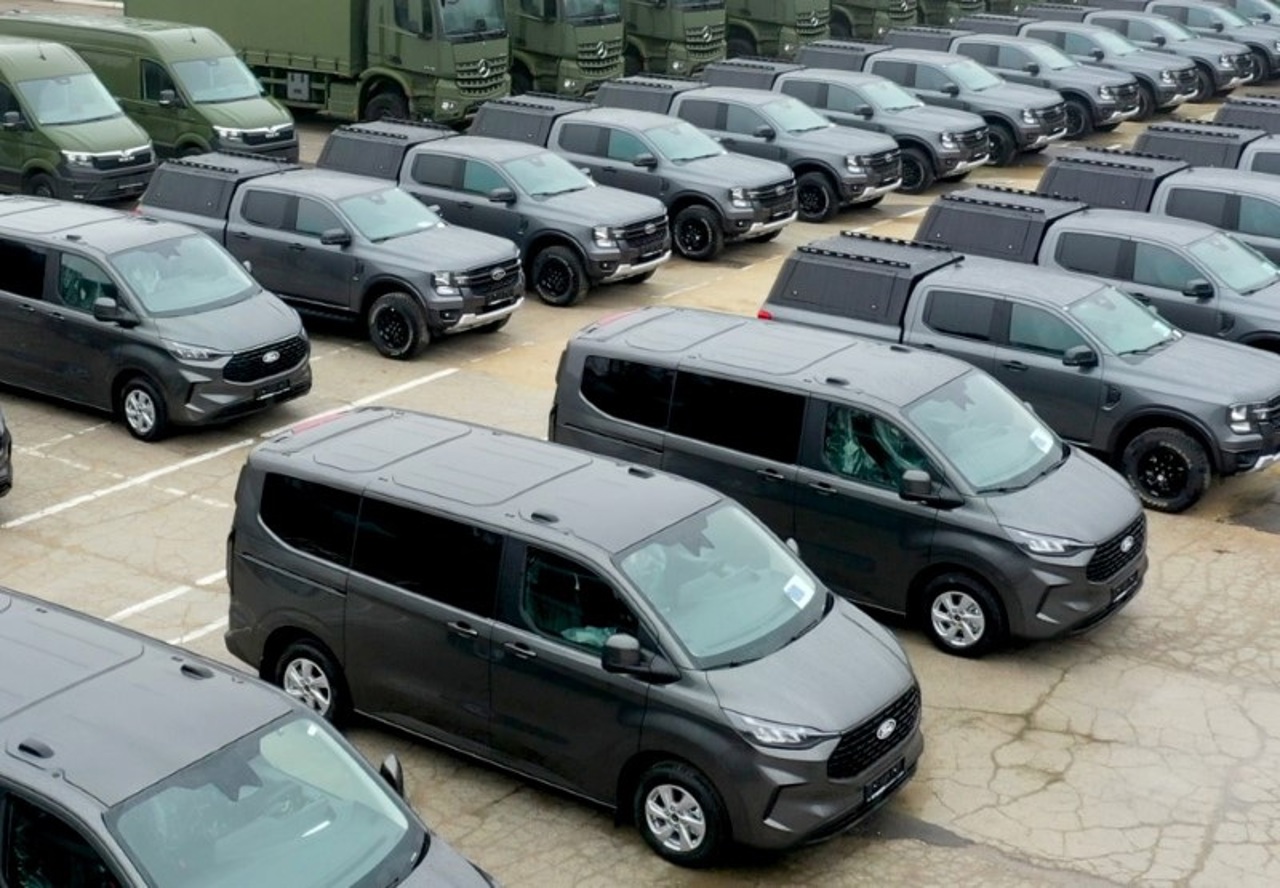 Armata Națională a fost dotată, din partea UE, cu un lot de unități de transport logistic modern