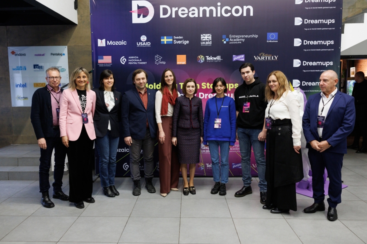 Майя Санду на конференции «Dreamicon»: «Вместе с правительством и парламентом мы поощряем культуру стартапов»