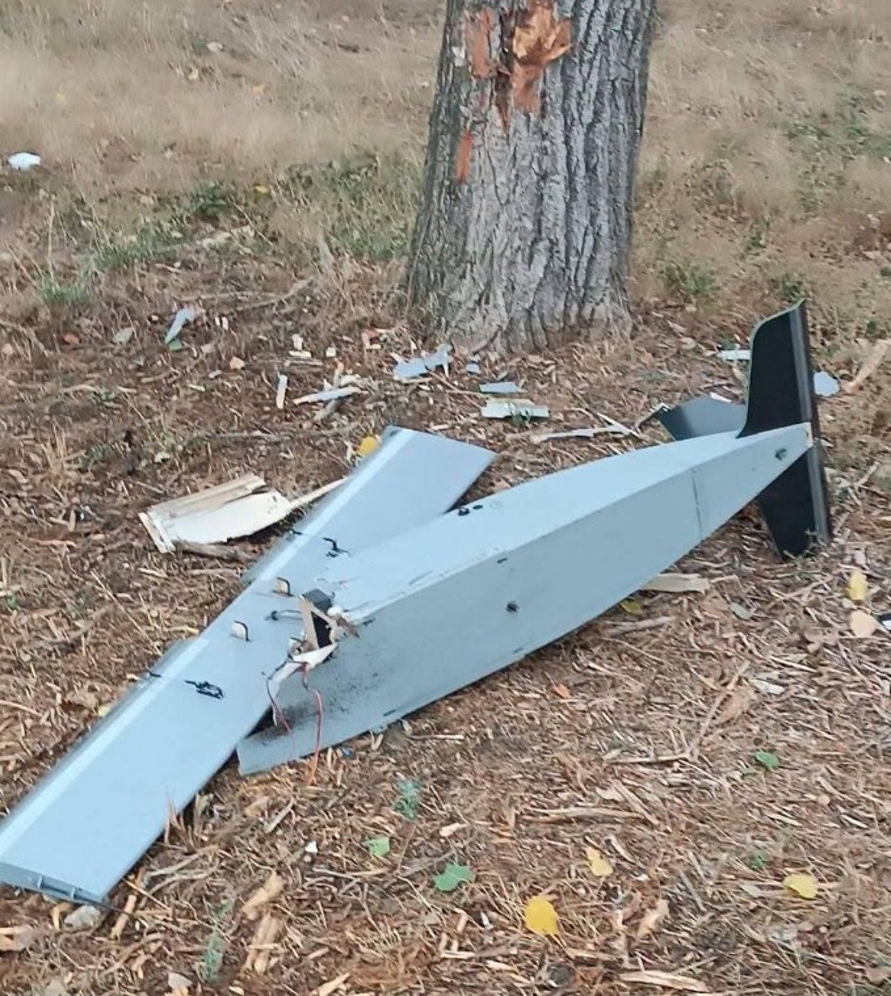 IGP/ Bucăți de dronă găsite în apropierea traseului Chișinău–Basarabeasca, în dimineața zilei de 27 august 2026
