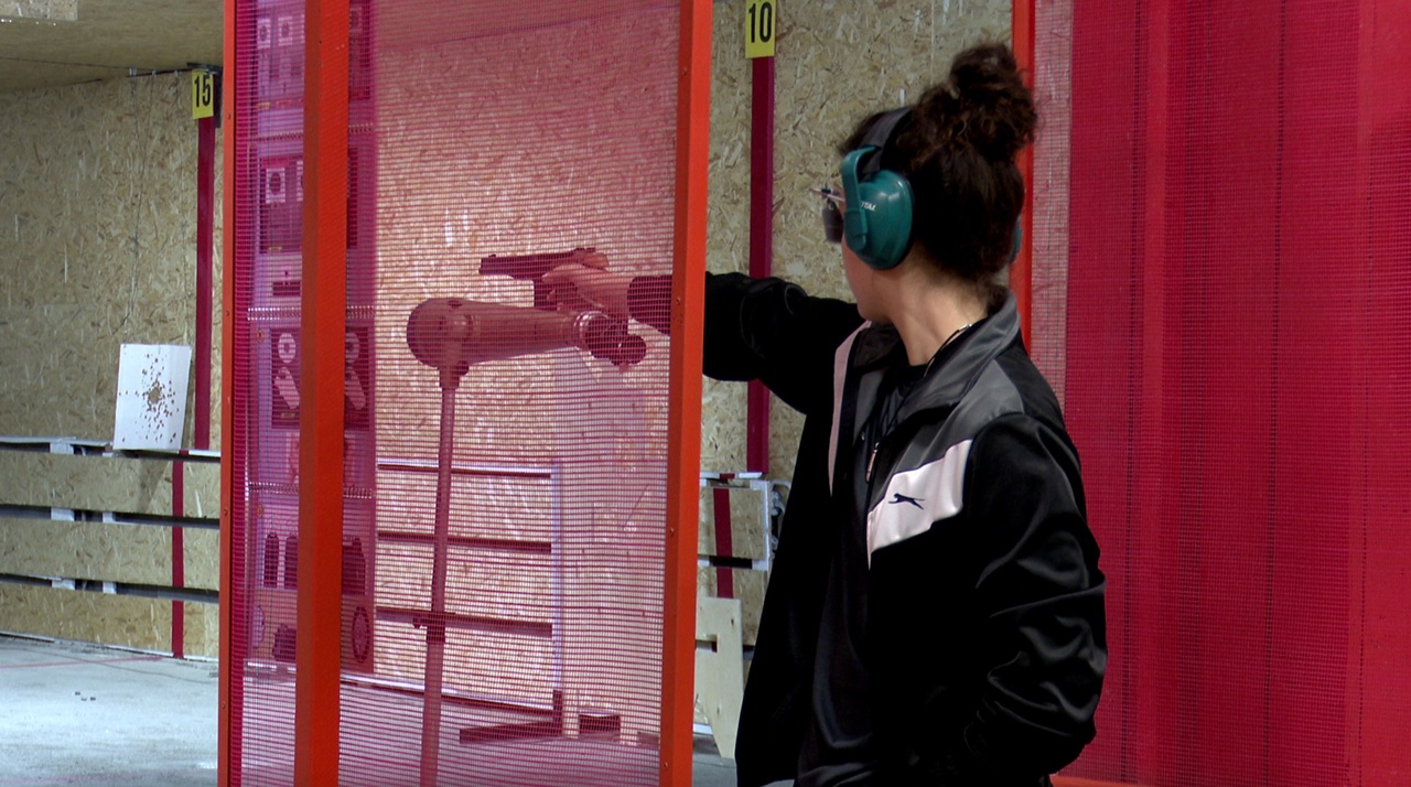 Anna Dulce, 2 medalii de aur la campionatul național de tir sportiv