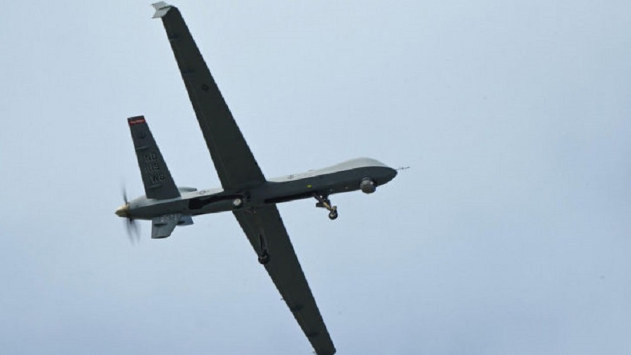 Russia claims to have shot down a drone over the city of Kursk