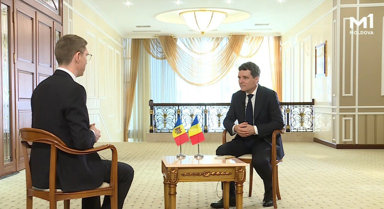 Președintele României, Nicușor Dan, interviu în exclusivitate la Moldova 1: „R. Moldova are o uriașă oportunitate de prosperitate și securitate - intrarea în UE”