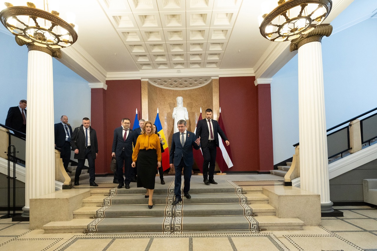 Igor Grosu, în vizită la Riga: „Experiența Letoniei ne va ajuta să devenim mai conectați cu Europa”
