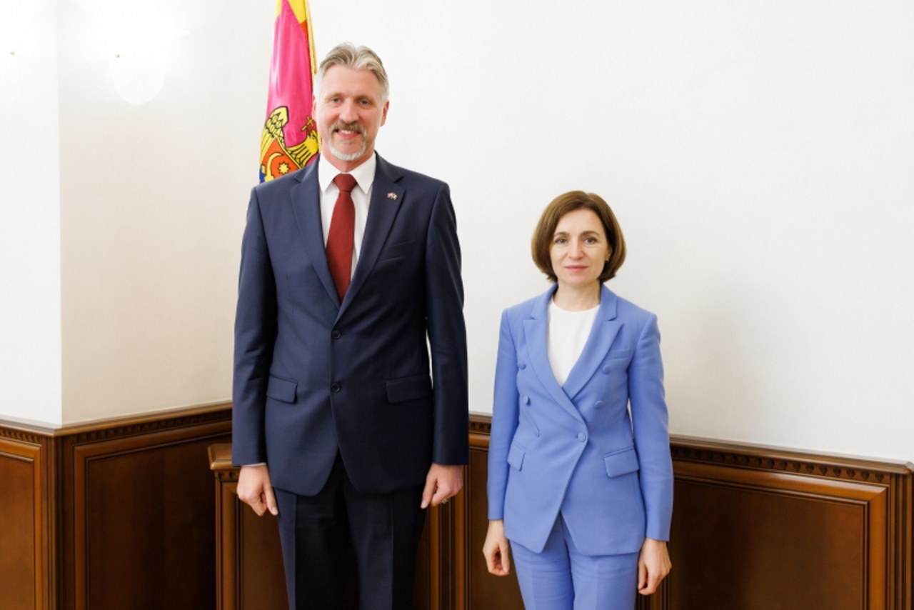 The Latvian Ambassador ends his mandate: Diplomat met with Maia Sandu