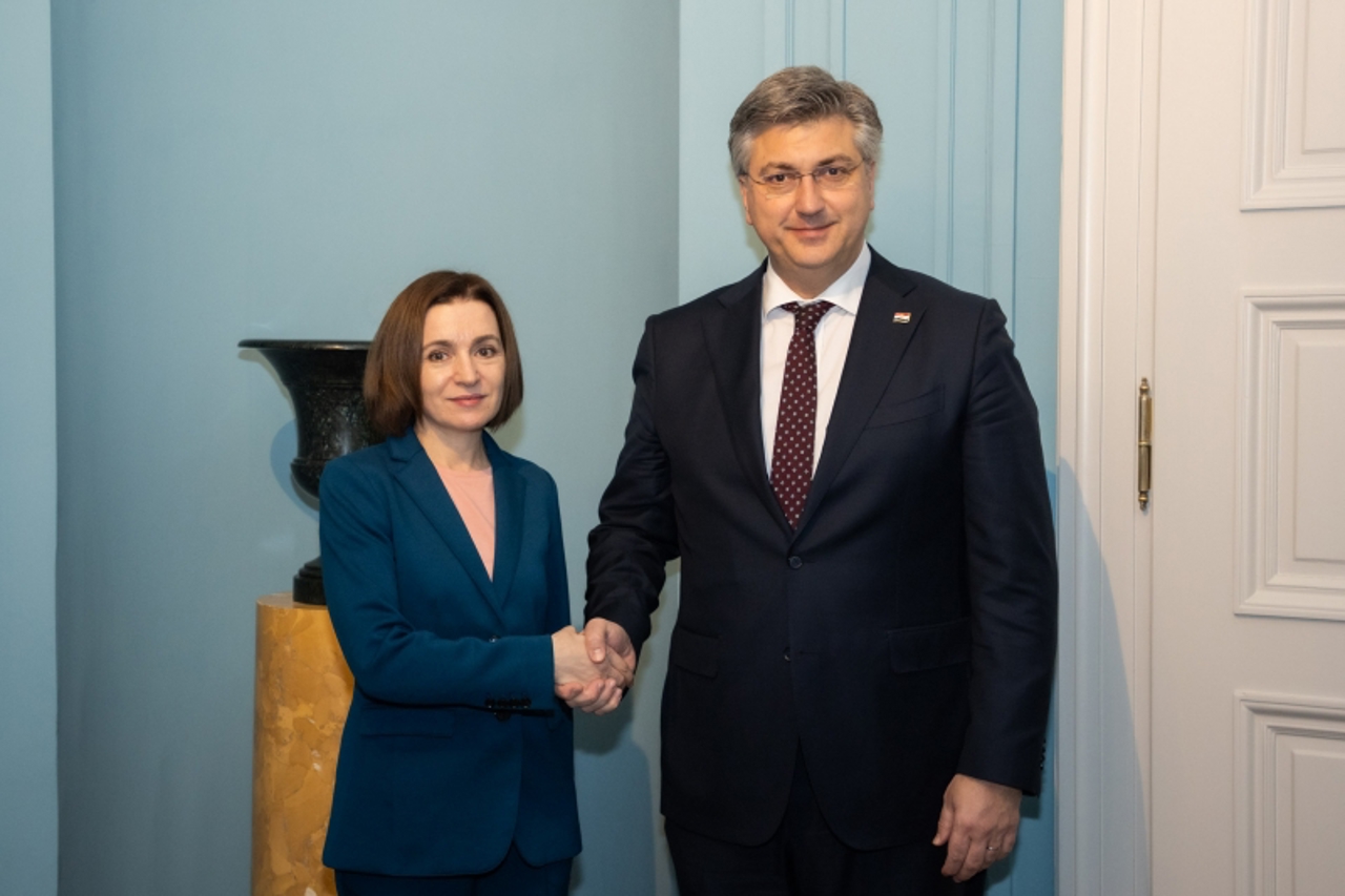 Maia Sandu discussed with the Prime Minister of Croatia about regional security developments and the consequences of the war in Ukraine on our country
