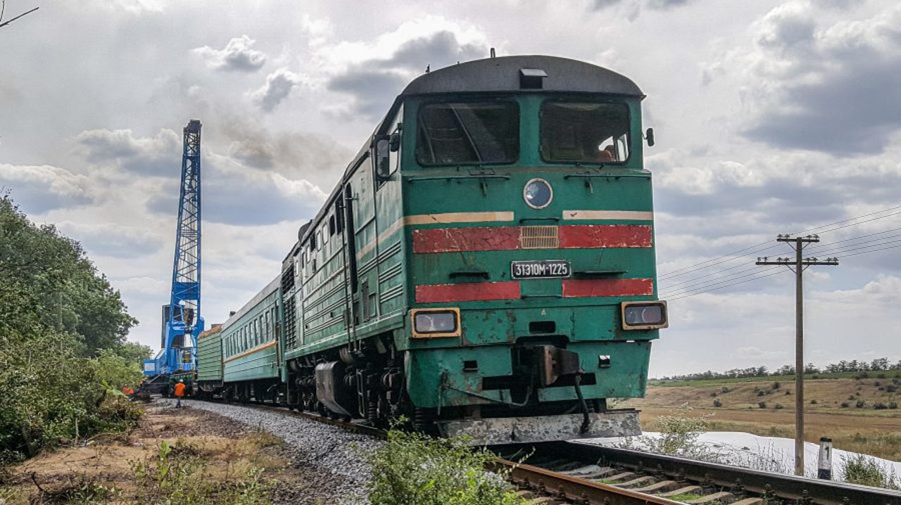 Transportul de pasageri și de mărfuri la Calea Ferată a Moldovei, în scădere 