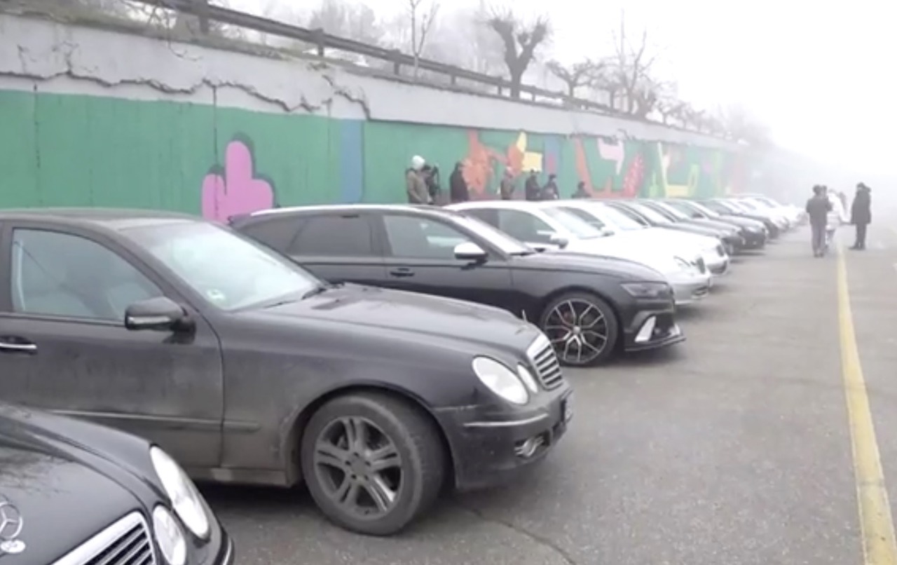 Conducătorii automobilelor înmatriculate în străinătate au protestat din nou în Chișinău