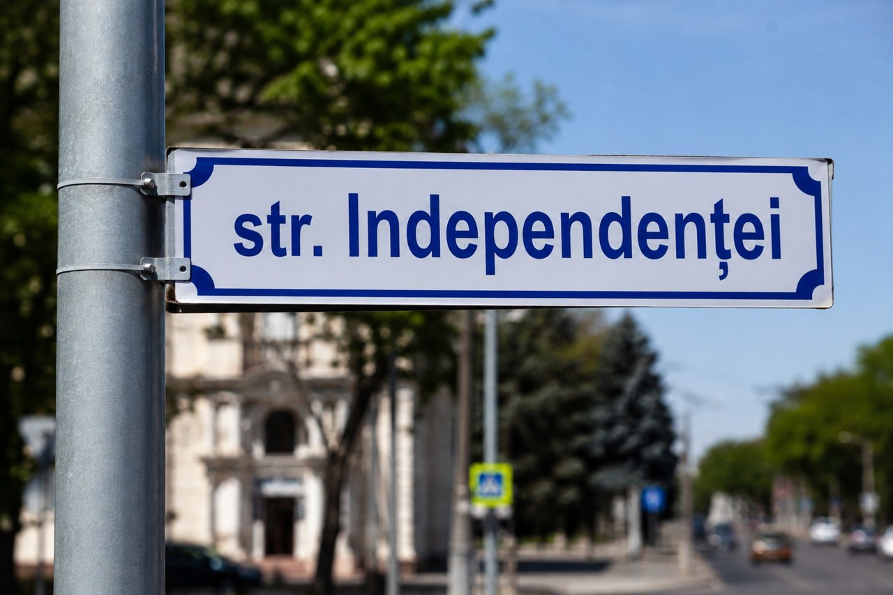 Cum arată Independența pe harta Republicii Moldova: Peste 900 de străzi poartă denumiri simbolice