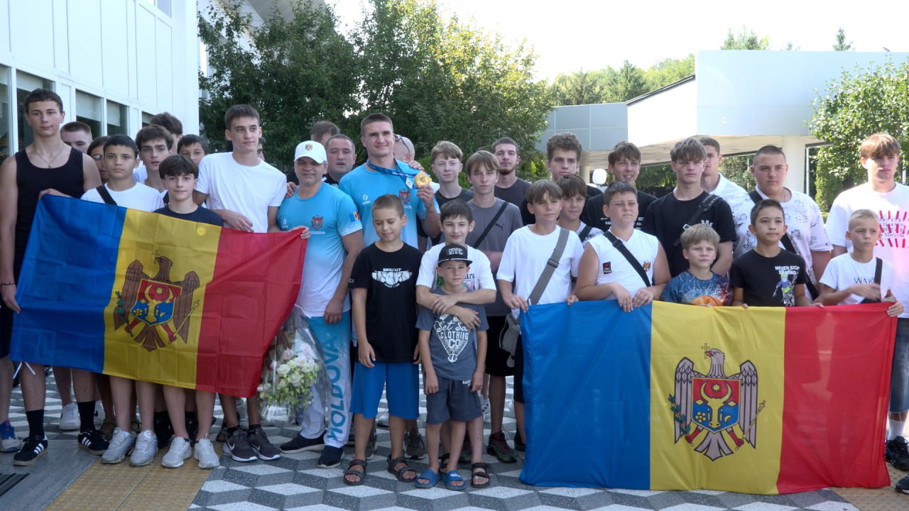 Artiom Livădari a revenit acasă după triumful la Jocurile Mondiale: pe podium, moldoveanul a devansat sportivi din Statele Unite ale Americii și China 