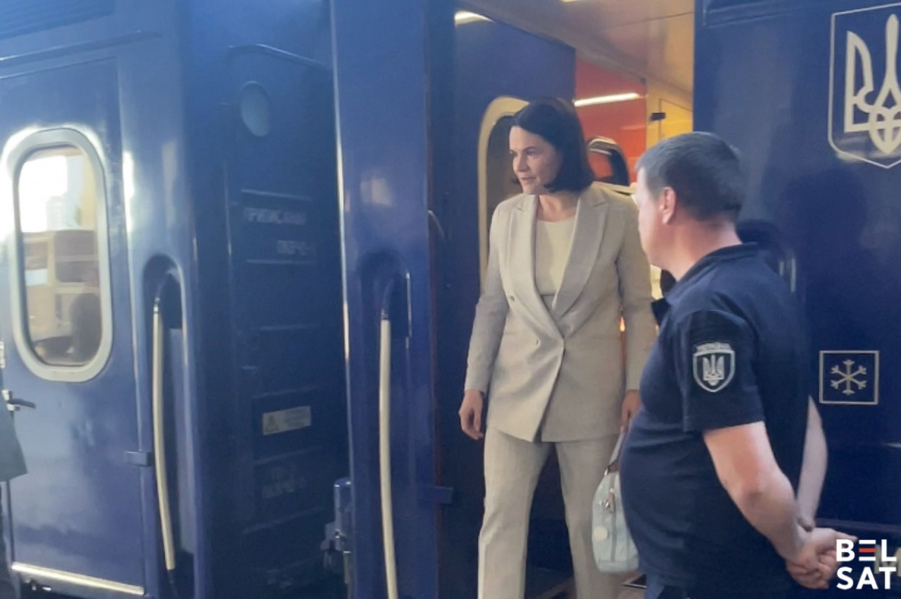 Лидер оппозиции Беларуси Светлана Тихановская прибыла в Киев с первым визитом