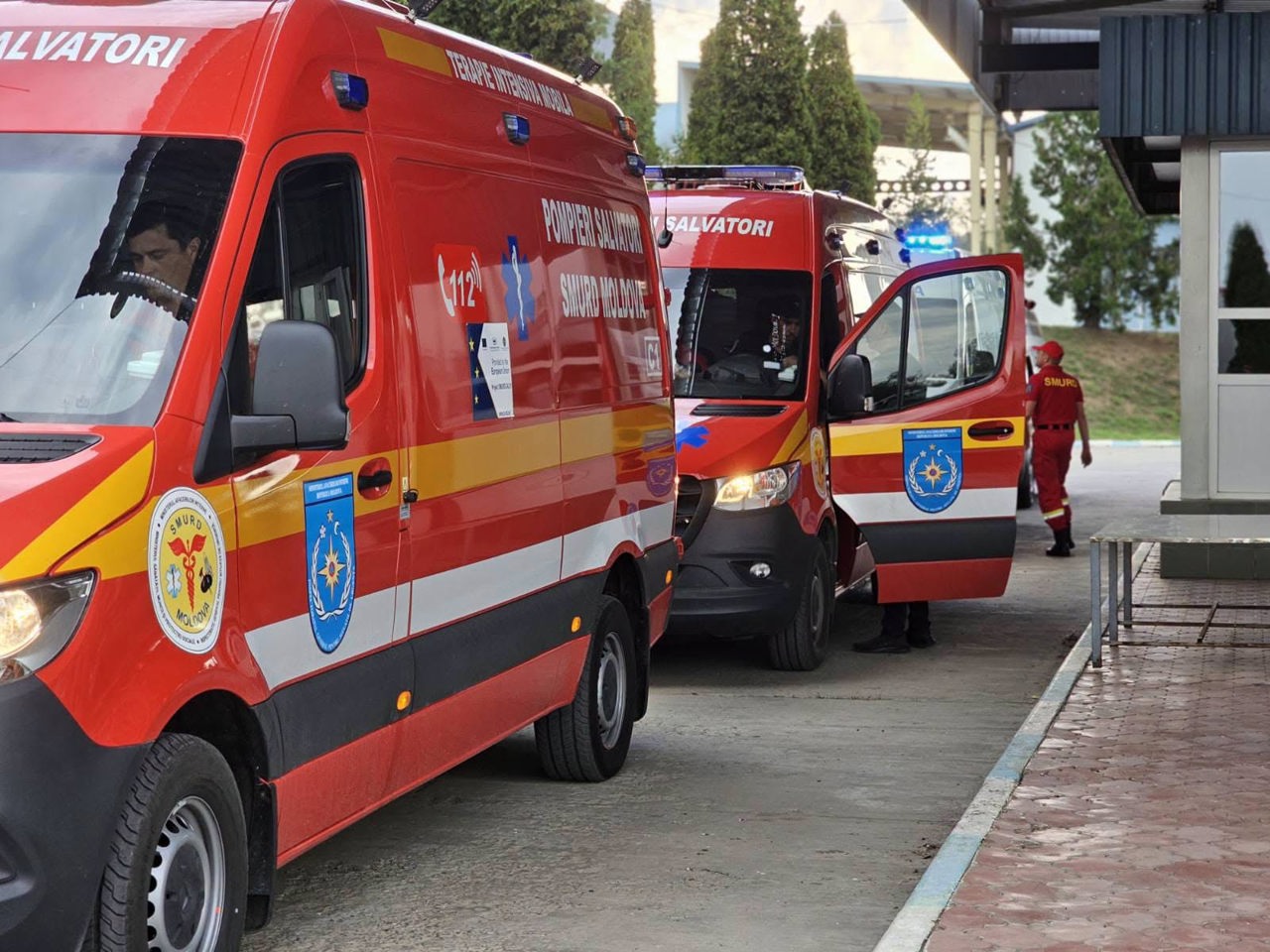 Un moldovean care a suferit un AVC în Austria, transportat la Chișinăul de un echipaj SMURD