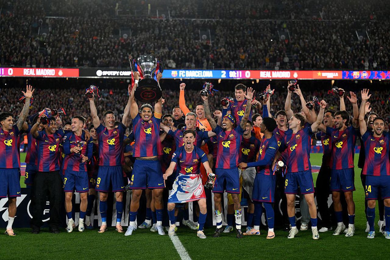FC Barcelona a devenit din nou campioana Spaniei! 