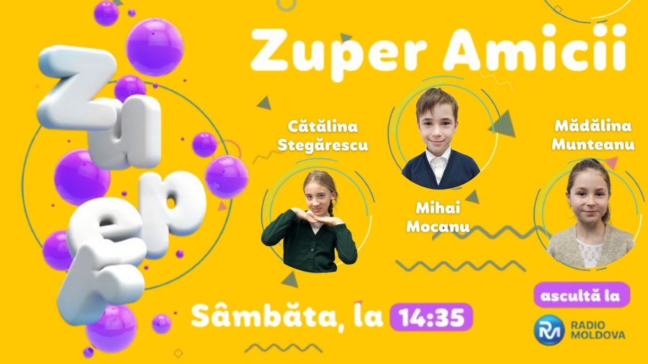 „ZUPER AMICII”- Emisiune pentru copii | 02.05.2026