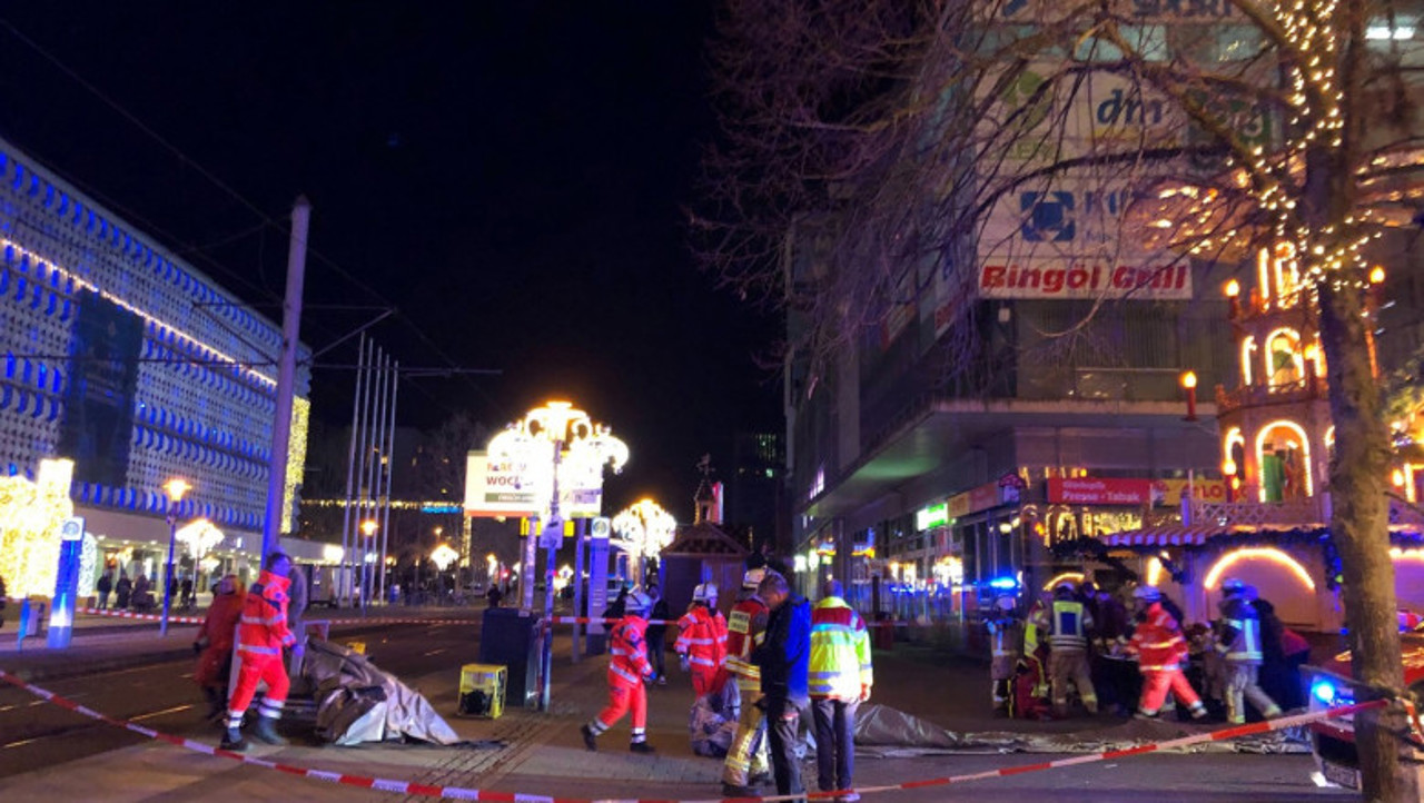 Tragedia din orașul german Magdeburg // Două persoane au murit, peste 60 rănite. Maia Sandu: Condamnăm ferm violența sub toate formele