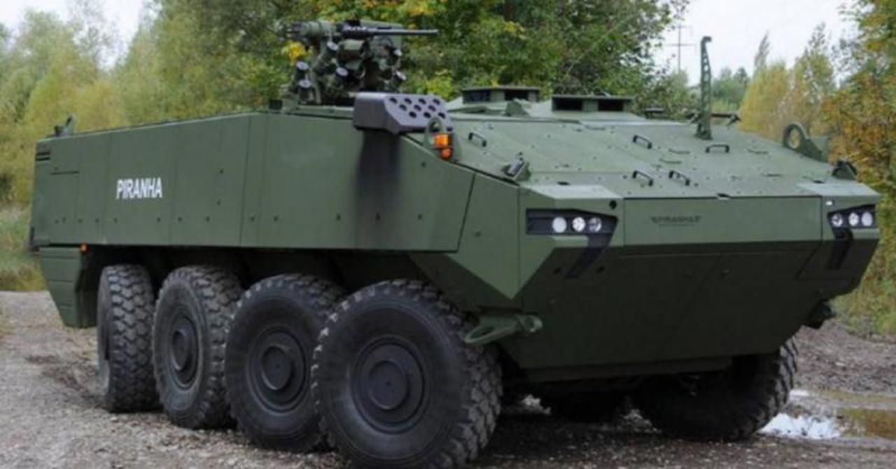 National Army will receive today the last batch of Pirania-3 H- armored personnel carriers from Germany