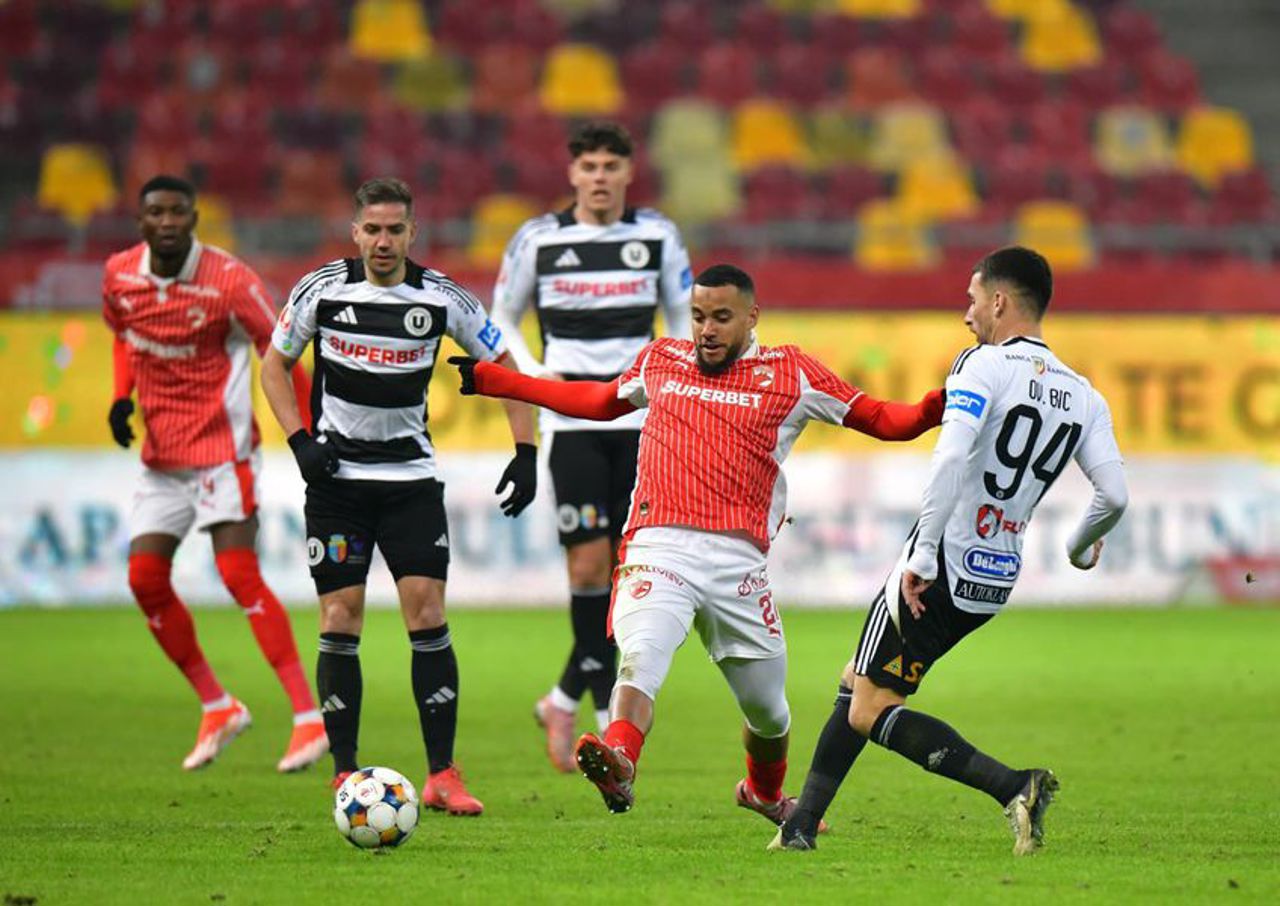 Dinamo București a repurtat o nouă victorie în Superliga românească de fotbal 