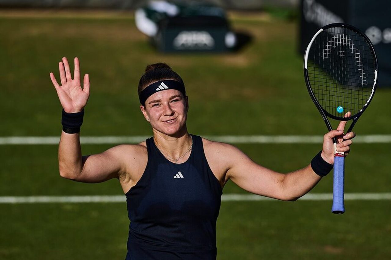 Muchova claims Bad Homburg title as injured Osaka withdraws
