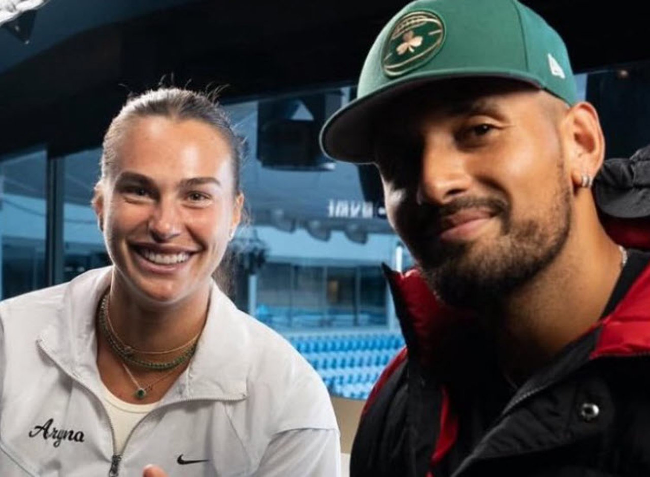 Arina Sabalenka și Nick Kyrgios se pregătesc de partida demonstrativă din 28 decembrie 
