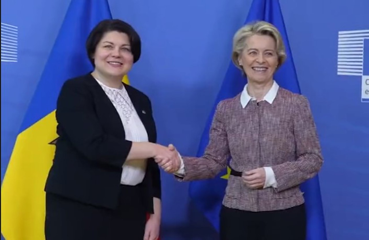 Ursula von der Leyen: Republica Moldova poate conta pe sprijinul UE