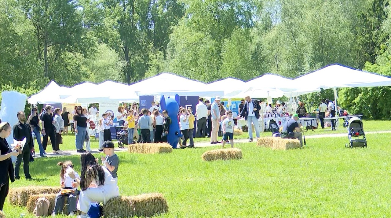 Ziua Familiei, sărbătorită la Chișinău: Grădina Botanică a fost transformată într-o arenă a bucuriei și incluziunii 