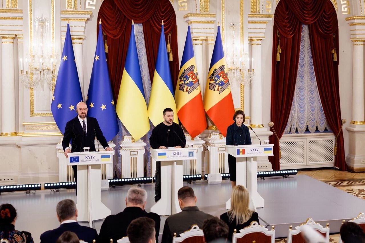 President Maia Sandu calls on the EU member states to support the accession of the Republic of Moldova and Ukraine to the EU bloc