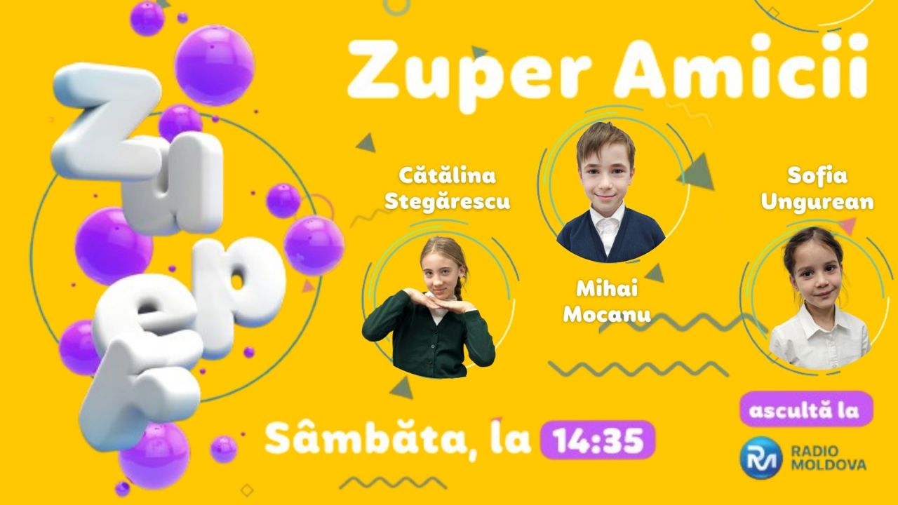 „ZUPER AMICII”- Emisiune pentru copii | 14.03.2026