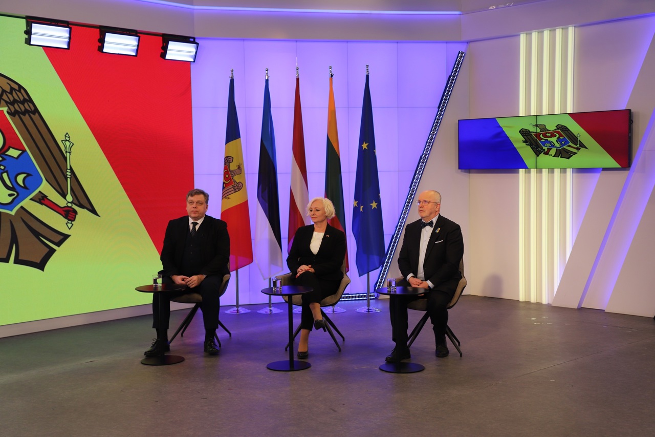 Spicherii țărilor baltice, la Moldova 1: Extinderea UE este o „decizie politică”, iar R. Moldova și Ucraina trebuie să avanseze împreună 