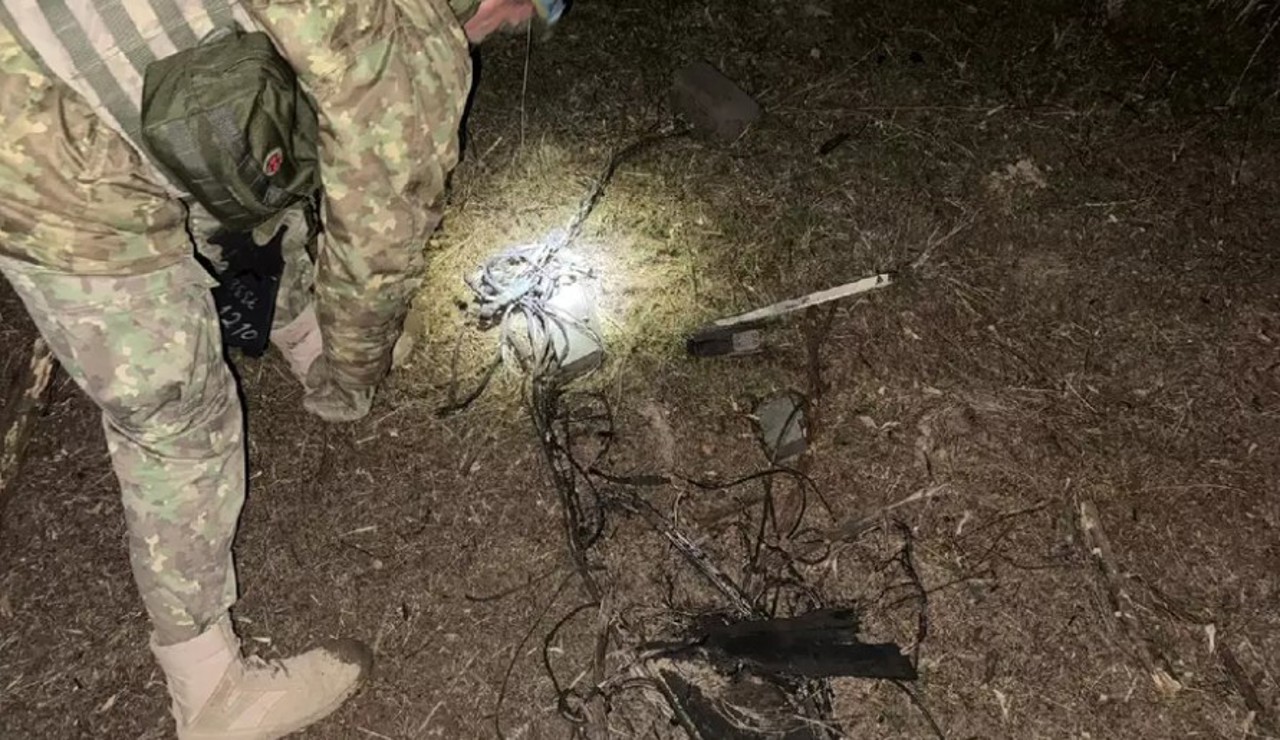 O dronă rusească a pătruns în spațiul aerian al României în timpul nopții
