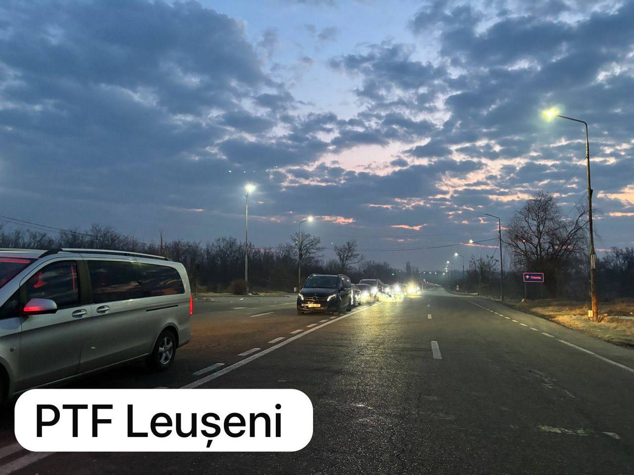 Leușeni exit congested; drivers advised to use alternative routes